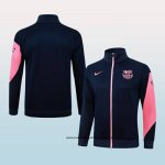 Chaqueta del Barcelona 25-26 Azul Rosa