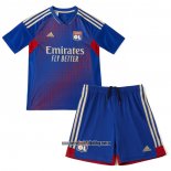 Cuarto Camiseta Lyon Nino 22-23
