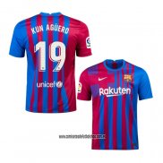 Jugador Primera Camiseta Barcelona Kun Aguero 21-22