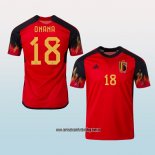 Jugador Primera Camiseta Belgica Onana 2022