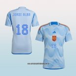 Jugador Segunda Camiseta Espana Jordi Alba 2022