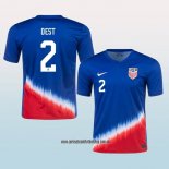 Jugador Segunda Camiseta Estados Unidos Dest 2024