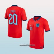 Jugador Segunda Camiseta Inglaterra Foden 2022