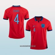 Jugador Segunda Camiseta Inglaterra Stones 2022