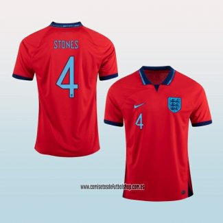 Jugador Segunda Camiseta Inglaterra Stones 2022