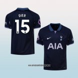 Jugador Segunda Camiseta Tottenham Hotspur Dier 23-24