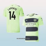 Jugador Tercera Camiseta Manchester City Laporte 22-23