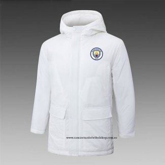 Manchester City 24-25 Blanco Chaqueta Invierno del