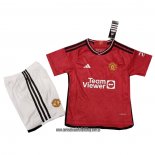 Primera Camiseta Manchester United Nino 23-24