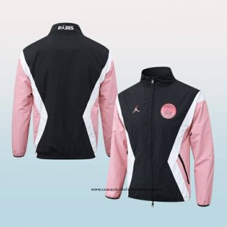 Rompevientos del Paris Saint-Germain 25-26 Negro Rosa