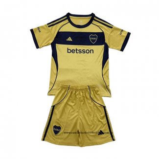Segunda Camiseta Boca Juniors Nino 2025