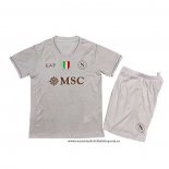 Segunda Camiseta Napoli Nino 25-26