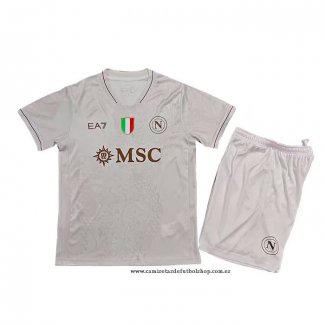 Segunda Camiseta Napoli Nino 25-26