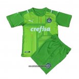 Segunda Camiseta Palmeiras Portero Nino 2021