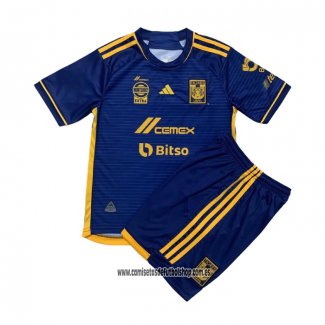 Segunda Camiseta Tigres UANL Nino 23-24