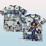 Camiseta Japon ONE PIECE 24-25 Blanco Tailandia