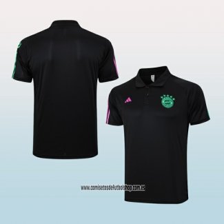 Camiseta Polo del Bayern Munich 23-24 Negro