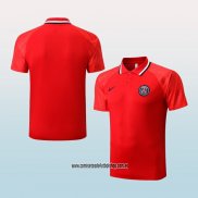 Camiseta Polo del Paris Saint-Germain 22-23 Rojo