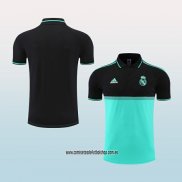 Camiseta Polo del Real Madrid 22-23 Negro y Verde