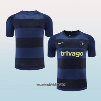 Camiseta de Entrenamiento Chelsea 22-23 Azul Oscuro