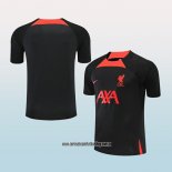 Camiseta de Entrenamiento Liverpool 22-23 Negro