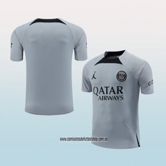 Camiseta de Entrenamiento Paris Saint-Germain Jordan 22-23 Gris