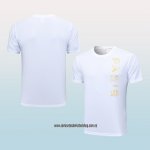 Camiseta de Entrenamiento Paris Saint-Germain Jordan 23-24 Blanco