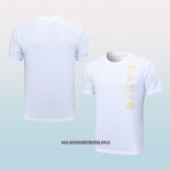 Camiseta de Entrenamiento Paris Saint-Germain Jordan 23-24 Blanco