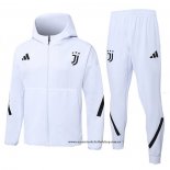 Chandal con Capucha del Juventus 25-26 Blanco