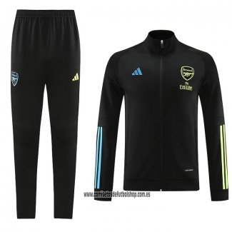 Chandal de Chaqueta del Arsenal 23-24 Negro