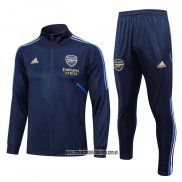 Chandal de Chaqueta del Arsenal Nino 23-24 Azul