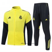 Chandal de Chaqueta del Real Madrid Nino 25-26 Amarillo
