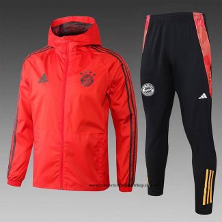 Chandal de Rompevientos del Bayern Munich 24-25 Rojo