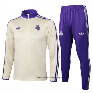 Chandal de Sudadera del Real Madrid 25-26 Amarillo