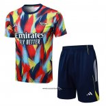 Chandal del Arsenal 25-26 Manga Corta - Pantalon Corto Multicolor