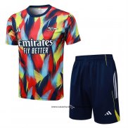 Chandal del Arsenal 25-26 Manga Corta - Pantalon Corto Multicolor