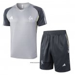 Chandal del Atletico Mineiro 24-25 Manga Corta Gris - Pantalon Corto