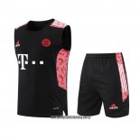 Chandal del Bayern Munich 22-23 Sin Mangas Negro