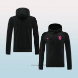 Chaqueta con Capucha del Chelsea 24-25 Negro