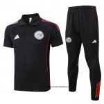 Conjunto Polo del Ajax 25-26 Negro