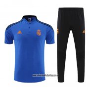 Conjunto Polo del Real Madrid 22-23 Azul