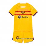 Cuarto Camiseta Barcelona Nino 22-23