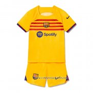 Cuarto Camiseta Barcelona Nino 22-23