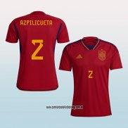 Jugador Primera Camiseta Espana Azpilicueta 2022
