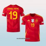 Jugador Primera Camiseta Espana Lamine Yamal 2024