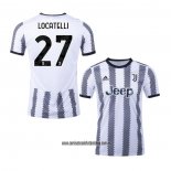Jugador Primera Camiseta Juventus Locatelli 22-23