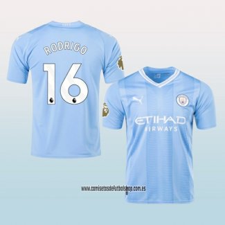 Jugador Primera Camiseta Manchester City Rodrigo 23-24