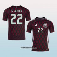 Jugador Primera Camiseta Mexico H.Lozano 2024