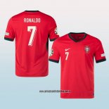 Jugador Primera Camiseta Portugal Ronaldo 2024