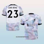 Jugador Segunda Camiseta Liverpool Luis Diaz 22-23